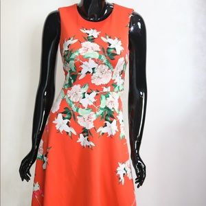 Floral sleeveless dress